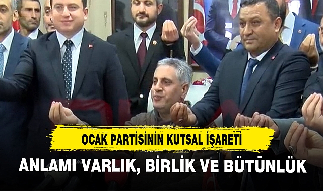 Ocak Partisinin kutsal işareti gündem oldu SİYASET Afyon Türkeli