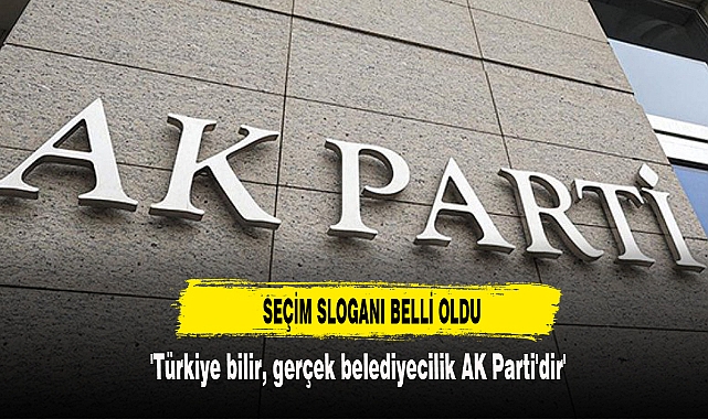 Ak Parti Nin Yerel Se Im Slogan Belli Oldu S Yaset Afyon T Rkeli