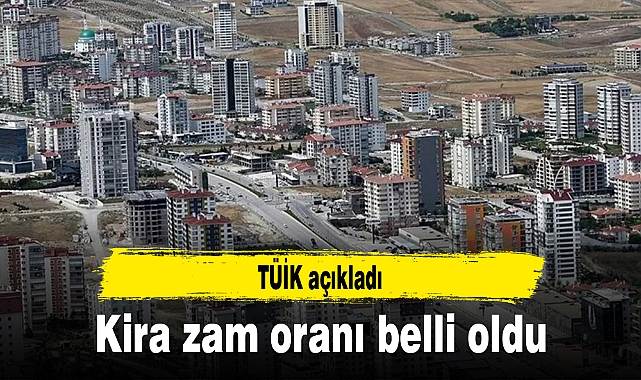 Son dakika TÜİK açıkladı kira zam oranı belli oldu Mayıs kira zammı